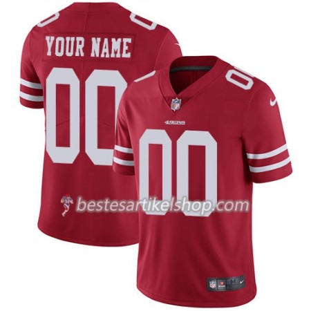 Herren San Francisco 49ers Trikot Rot - Personalisiert